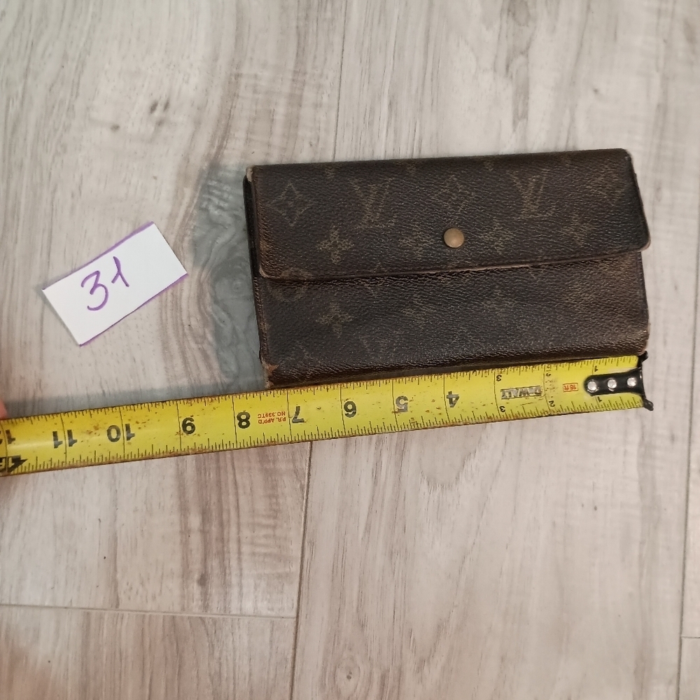 Authentic Louis Vuitton Monogram Portefeuille International Long Wallet - Picture 15 of 16